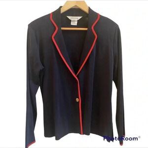 Exclusively Misook Acrylic Jersey Cardigan